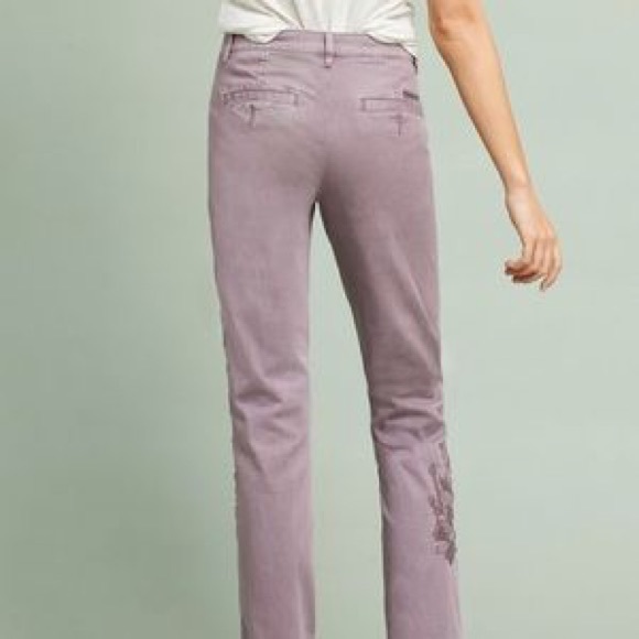 BNWT Anthro Relaxed Chino Pants - Picture 3 of 6